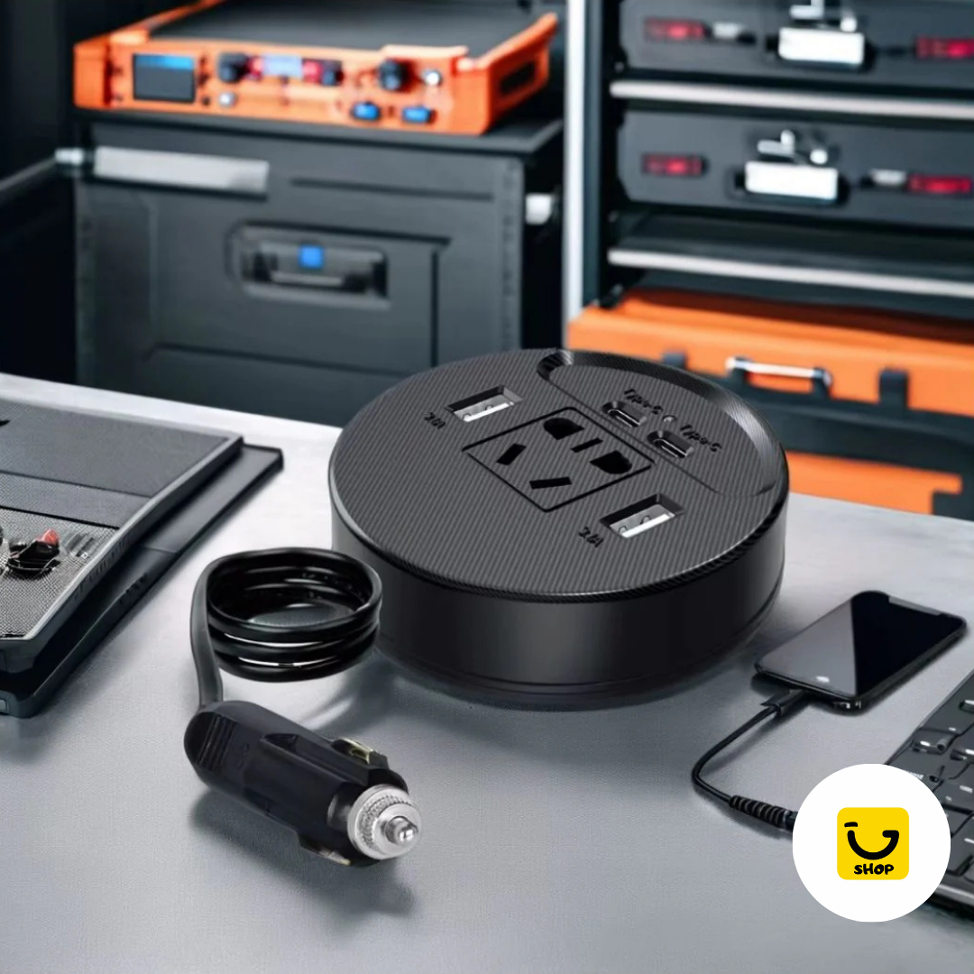 Inversor de Energía para Carro 12V-24V