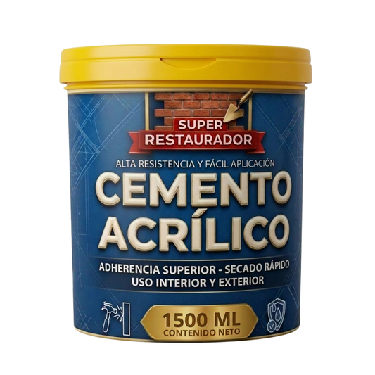 Cemento Acrílico para Huecos y Grietas – PROMO 2x1, 4x2 y 6x3
