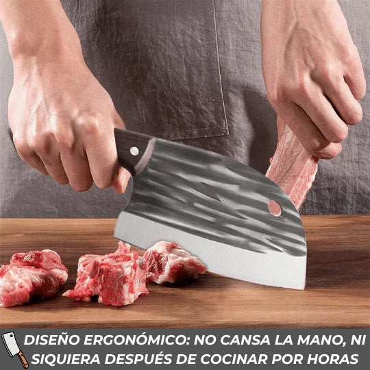 Cuchillo de Acero Para Cortes Sin Esfuerzo + Guía de Receta