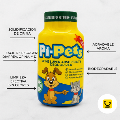 Polvo Absorbente de Orina para Mascotas