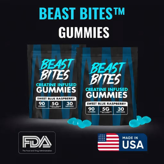 Beast Bites | Suplemento Creatina en Gomitas