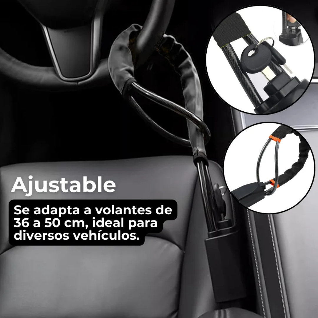 SteelGuard™ Bloqueo de Seguridad para Carro