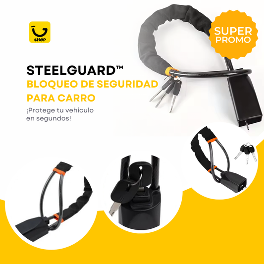 SteelGuard™ Bloqueo de Seguridad para Carro