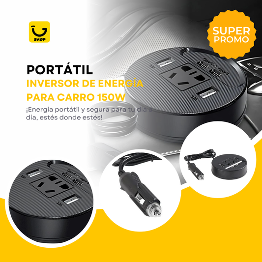 Inversor de Energía para Carro 150W