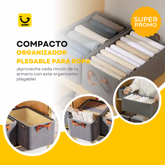 Oferta 2x1 - Organizador Plegable para Ropa