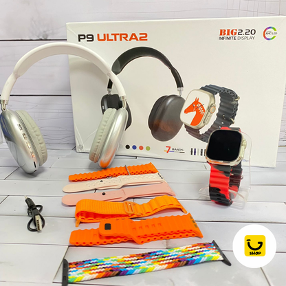 Combo P9 - Reloj Ultra + Airpods Max