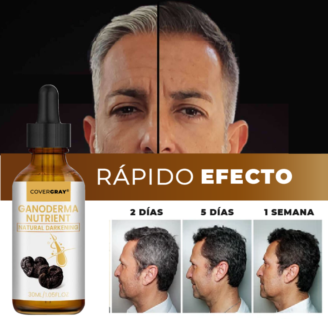 Covergray™ Suero Elimina Canas con Ganoderma