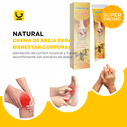 Crema de Abeja para Bienestar Corporal