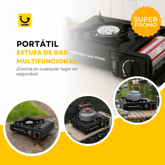 Estufa de Gas Portátil Multifuncional