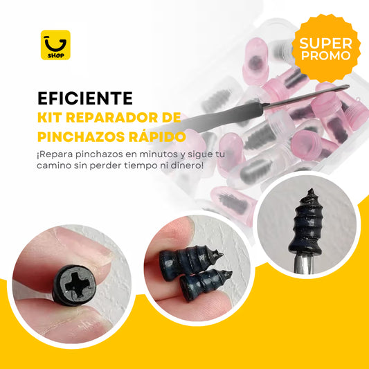 Kit Reparador de Pinchazos Rápido
