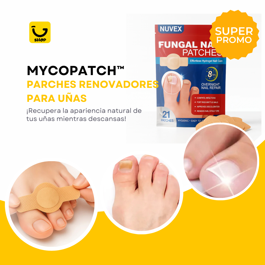 MycoPatch™ Parches Renovadores para Uña