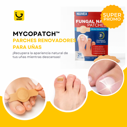 MycoPatch™ Parches Renovadores para Uña