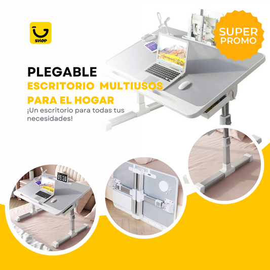 Escritorio Plegable Multiusos para El Hogar