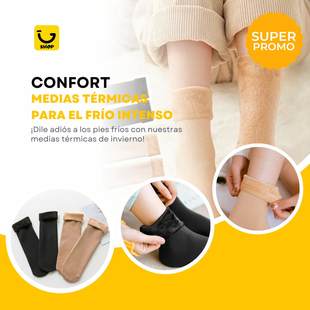 Medias Térmicas para el Frío Intenso 2x1