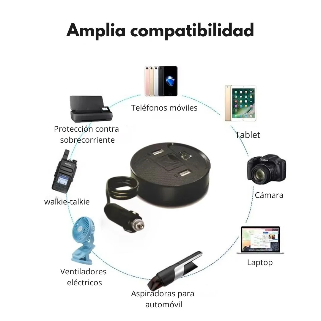 Inversor de Energía para Carro 150W