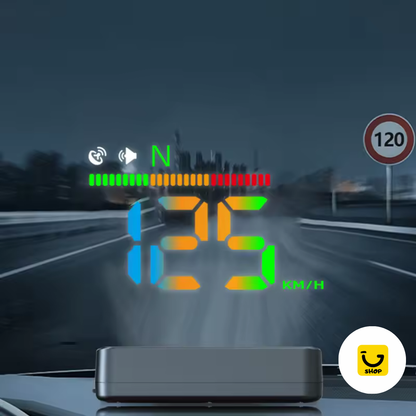 Proyector de Velocidad para Carro