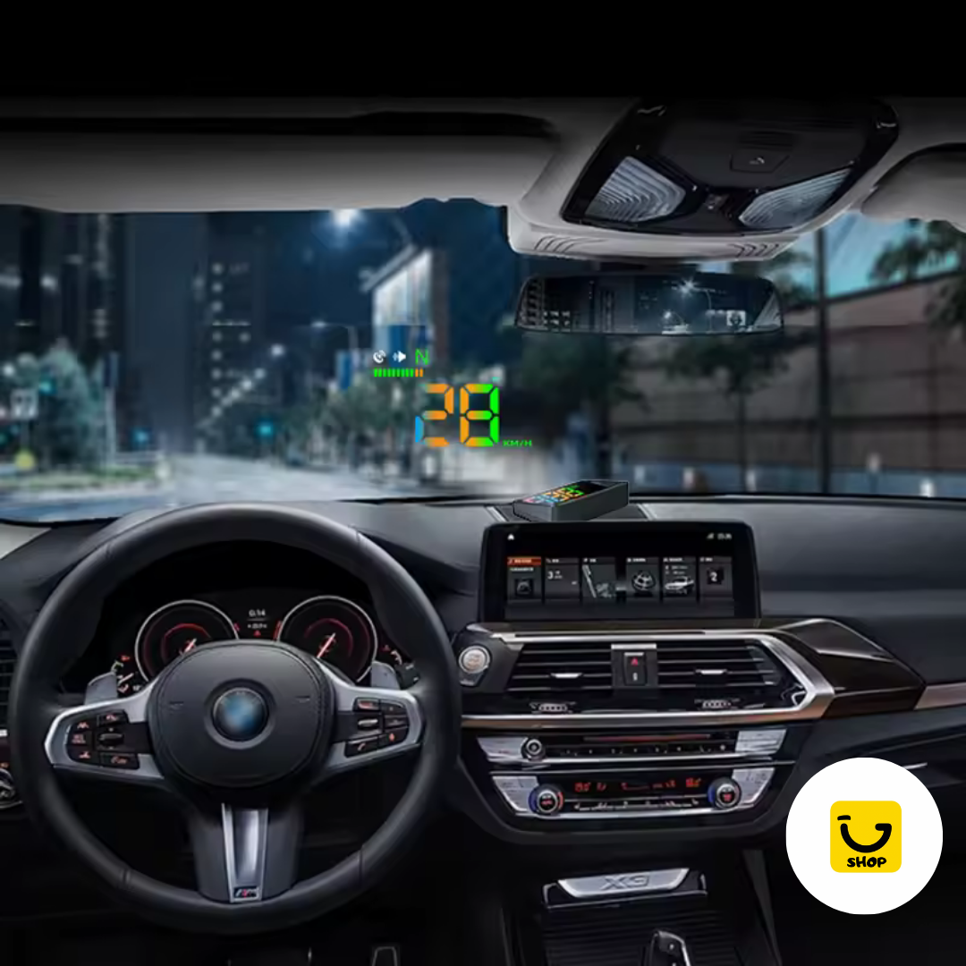 Proyector de Velocidad para Carro