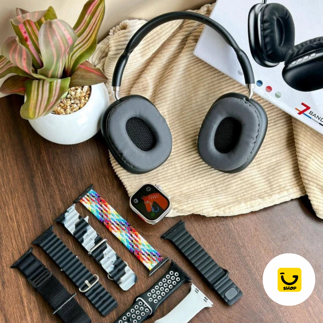 Combo P9 - Reloj Ultra + Airpods Max