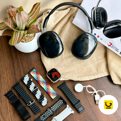 Combo P9 - Reloj Ultra + Airpods Max