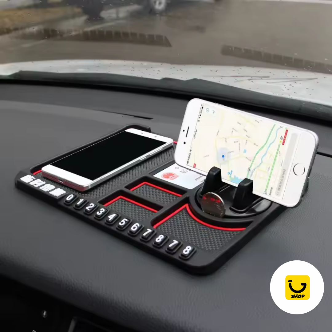 Soporte Antideslizante para Carro