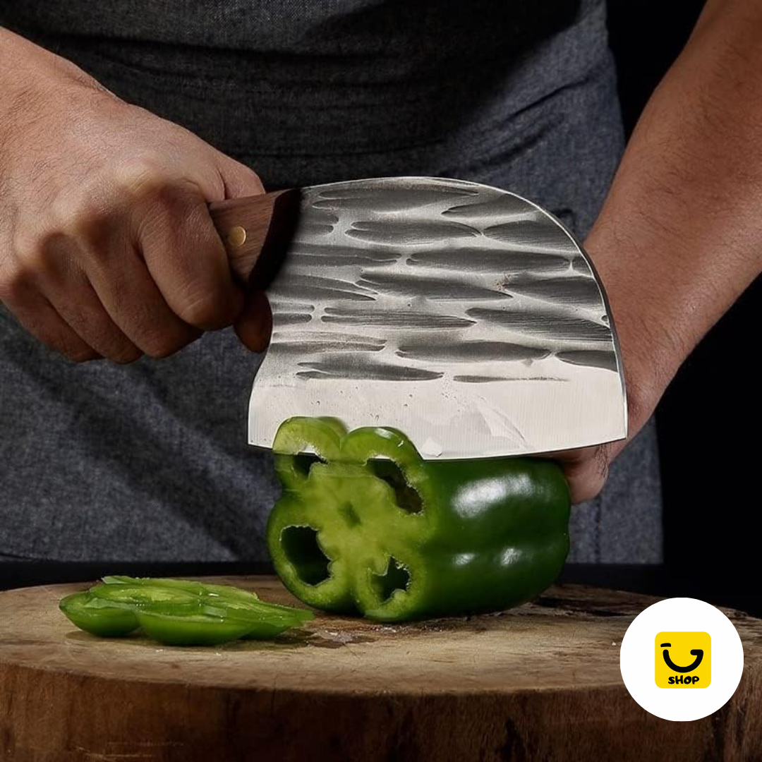 Cuchillo de Acero Para Cortes Sin Esfuerzo + Guía de Receta