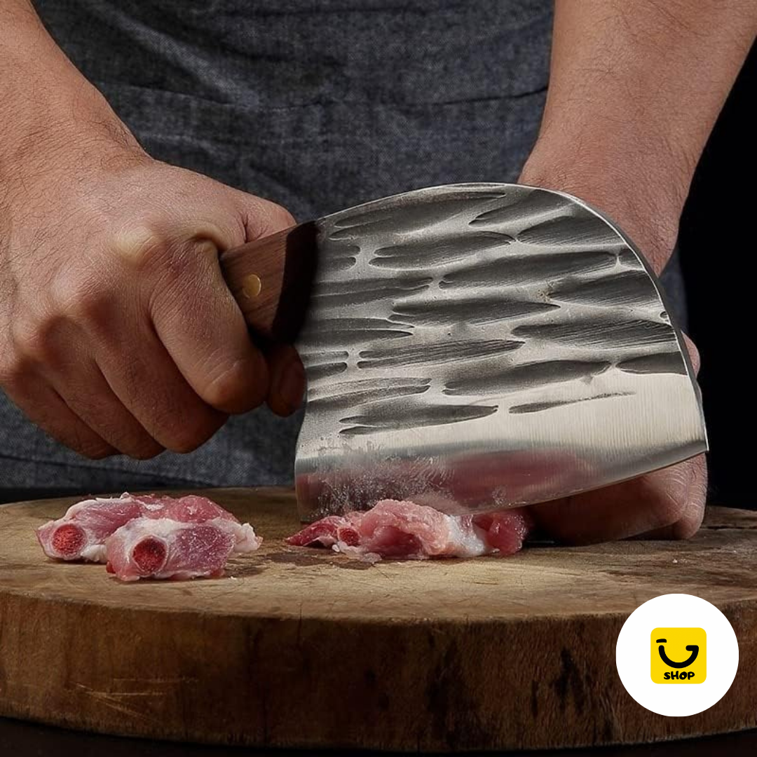 Cuchillo de Acero Para Cortes Sin Esfuerzo + Guía de Receta