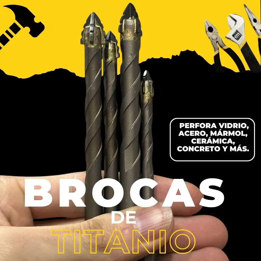 Set x4: Juego de Brocas de Larga Duración