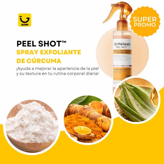 Peel Shot™ Spray Exfoliante de Cúrcuma
